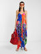 Desigual Roseau Damen Mini Kleid Strand Mehrfarbig
