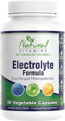 Natural Vitamins Electrolyte Formula 50 Vegetable Capsules Natural Vitamins Electrolyte Formula 50 Vegetable Capsules