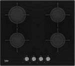 Beko HILG64220S Gas Cooktop Autonomous 60x52.6εκ.