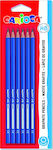 Carioca Graphite Pencil HB Blue 6pcs