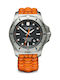 Victorinox I.N.O.X Professional Diver Uhr Batterie mit Orange Stoffarmband