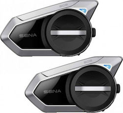 Sena 50S-01D Ενδοεπικοινωνία Διπλή για Κράνος Μηχανής με Bluetooth