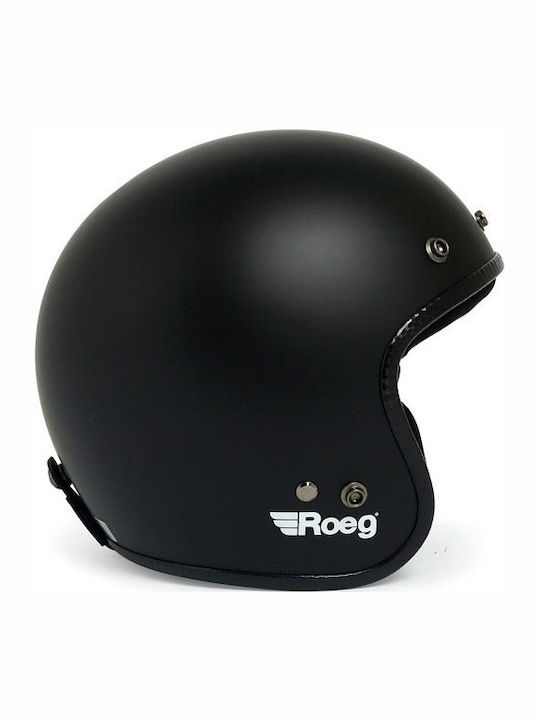 Roeg Jett Jet Helmet ECE 22.05 Matte Black 563701