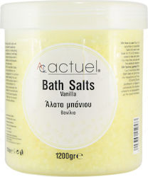 Actuel Săruri de Baie în Cristale cu Miros de Vanilie 1200gr 1200ml Actuel Săruri de Baie în Cristale cu Miros de Vanilie 1200gr 1200ml