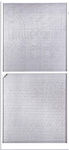 Bormann BPN3600 Σίτα Πόρτας Ανοιγόμενη Λευκή από Fiberglass 240x120cm 027317