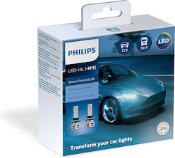 Philips Lamps Car & Motorcycle Ultinon Essential H11 LED 6500K Cold White 12-24V 24W 2pcs