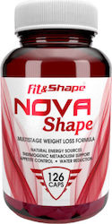 Fit & Shape Nova Shape με Γεύση Raspberry 126 κάψουλες