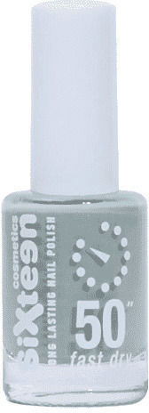 Sixteen Cosmetics Polish 50'' Long Lasting Glossy Nail Polish Quick Dry Green 406 11ml