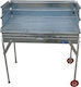 Grătar galvanizat Galvanizat Grătar cu Cărbuni 70cmx40cm