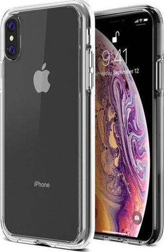 Back Cover Σιλικόνης 1.8mm Διάφανο (iPhone XS Max)