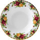 Royal Albert Deep Plate Old Country Roses Plate Soup made of Porcelain Multicolour with Diameter 21cm