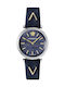 Versace Watch with Blue Leather Strap VELS00119