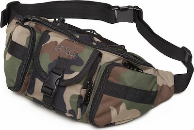 Polo Tactical Military Pouch Waist Camouflage in Khaki Color