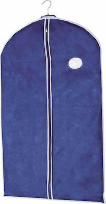 Wenko Υφασμάτινη Κρεμαστή Θήκη Αποθήκευσης για Κουστούμι / Φορέματα σε Μπλε Χρώμα 60x100cm