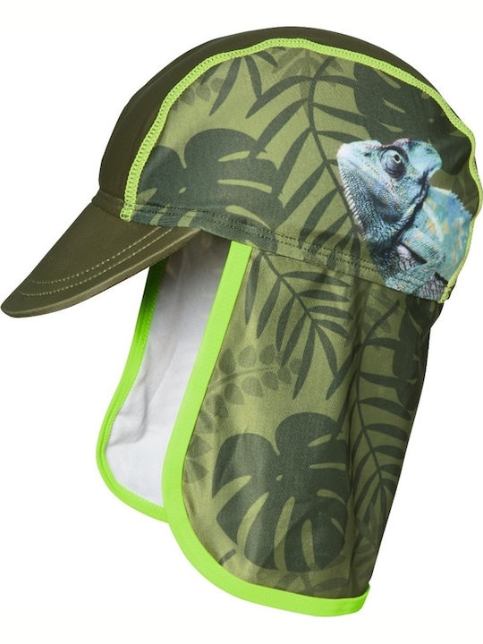Playshoes Kids' Hat Fabric Sunscreen Green