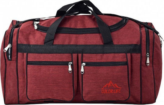 Colorlife Sack Voyage Burgundy Fabric L70xW28xH30cm