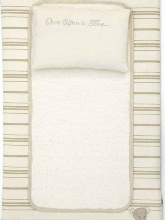 Mamas & Papas Soft Changing Pad cu capac Once Upon A Time Beige 46x80cm