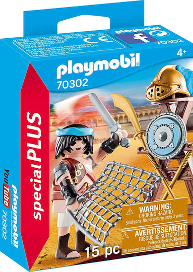 Playmobil Special Plus Gladiator with Weapon Stand για 4 ετών