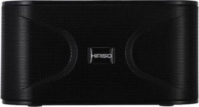 Kimiso KMS-E96 880066 Bluetooth-Lautsprecher 10W mit Batterielaufzeit bis zu 6 Stunden Schwarz