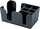 The Bars Plastic Bar Organizer with 6 Compartments with Dimension 24x14.5x10.5cm