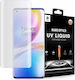 Mocolo Led Glass Γυαλί Fullcover 3D Tempered Glass (OnePlus 8 Pro)