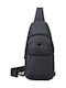 Arctic Hunter Herrentasche Sling Schwarz