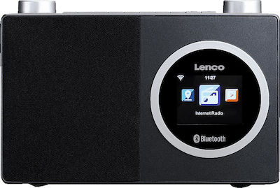 Lenco DIR-70 Tabletop Radio Electric DAB with Bluetooth Black