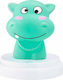 Alecto Baby LED Kinder Dekorative Lampe Silly Hippo Blau 12x12x15εκ.