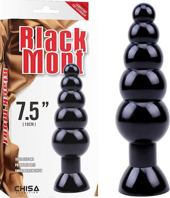 Chisa Novelties Black Mont Anal Beads Large Black 19cm CN-131267184