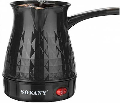 Sokany SK-219 Cafetieră electrică grecească 600W cu Capacitate 500ml Negru
