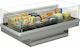 Isa KALON Stehender Selbstbedienungstiefkühler H150xW104xH92cm
