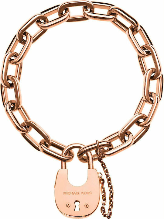 Michael Kors Bracelet Chain made of Steel Gold Plated