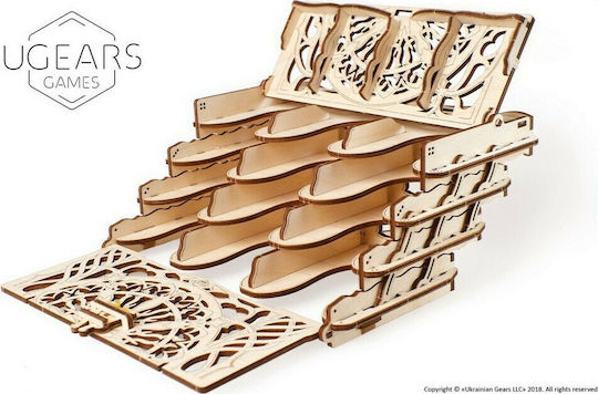 Ugears Wooden Construction Toy Card Holder Device for Tabletop for Children 12+ years old+ Years
