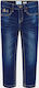 Mayoral Kids Denim Trousers Blue