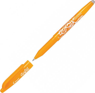 Pilot Στυλό Gel 0.7mm με Πορτοκαλί Mελάνι Frixion Ball