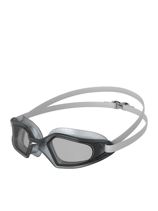 Speedo Hydropulse Swimming Goggles Adults with Anti-fog Lenses Gray