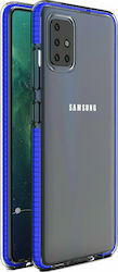 Hurtel Spring Back Cover Σιλικόνης 1mm Μπλε (Ga...