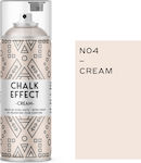 Cosmos Lac Chalk Effect Spray Κιμωλίας N04 Cream Μπεζ 400ml