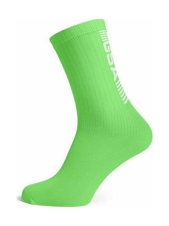 GSA Superlogo Αθλητικές Κάλτσες Πράσινες 1 Ζεύγος
