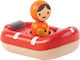 Plan Toys Ακτοφυλακή Bath Boat for 12+ months 1pc