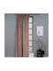 Artisti Italiani Curtain With Pencil Pleat Velour Dusty Pink 140x270cm