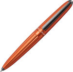 Diplomat Aero Orange Pen Ballpoint with Blue Ink