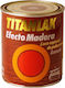 Titan Χρώμα Απομίμησης Ξύλου Διαλύτου Efecto Madera 0.75lt Sapeli Σατινέ
