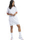 Reebok Mini Athletic Dress T-Shirt Short Sleeve White