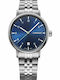 Wenger Urban Ανδρικό Ρολόι 40mm Μπαταρίας με Ασημί Μεταλλικό Μπρασελέ