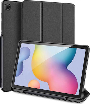 Dux Ducis Domo Smart Flip Cover Piele artificială Negru (Galaxy Tab S6 Lite 10.4) 3064290