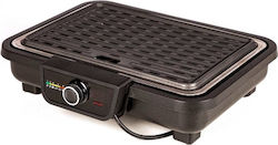 Somagic Rovel Tabletop 2000W Electric Grill Aluminium with Adjustable Thermostat 33.5x22.5cm