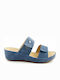 Athis Anatomische Damenplattformen Blau