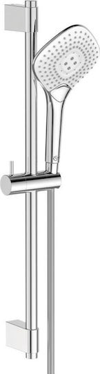 Ideal Standard Idealrain EVO Diamond Βέργα Ντουζ με Τηλέφωνο και Σπιράλ