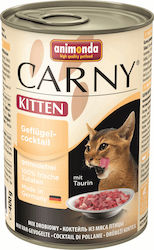 Animonda Carny Kitten Wet Food for Kittens for Joint Health In Can with Poultry 1pc 400gr